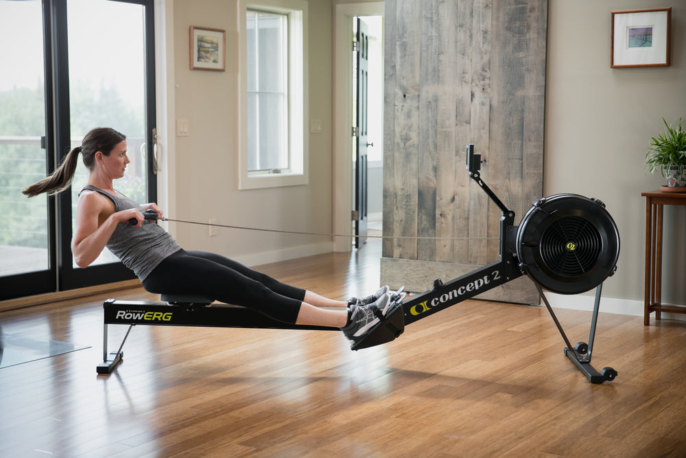 Concept2 Row Erg In Use
