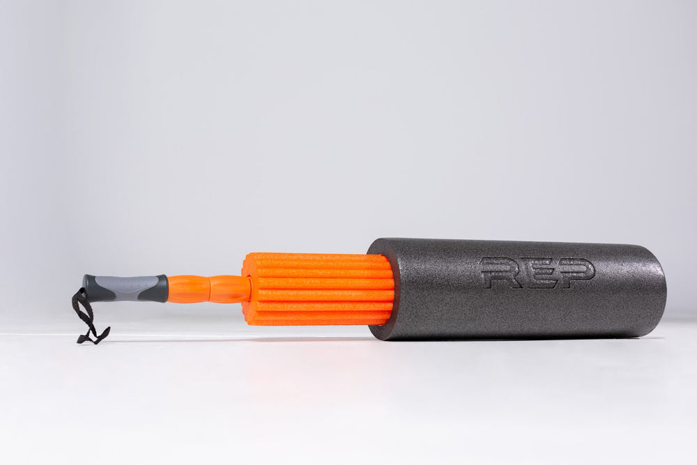 All three REP 3-in-1 Foam Roller rolling utensils.