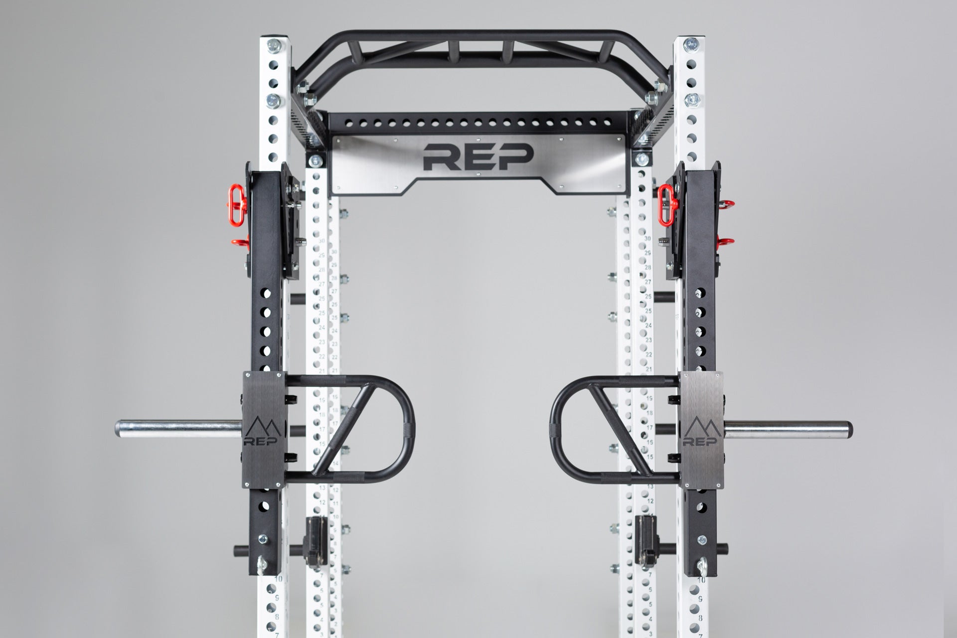 PR-5000 Power Rack Uprights Shown on a 6-Post Rack