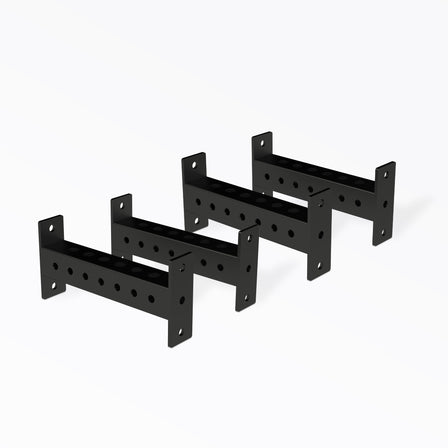 PR-4000 Crossmembers Matte Black 16" Set of Four