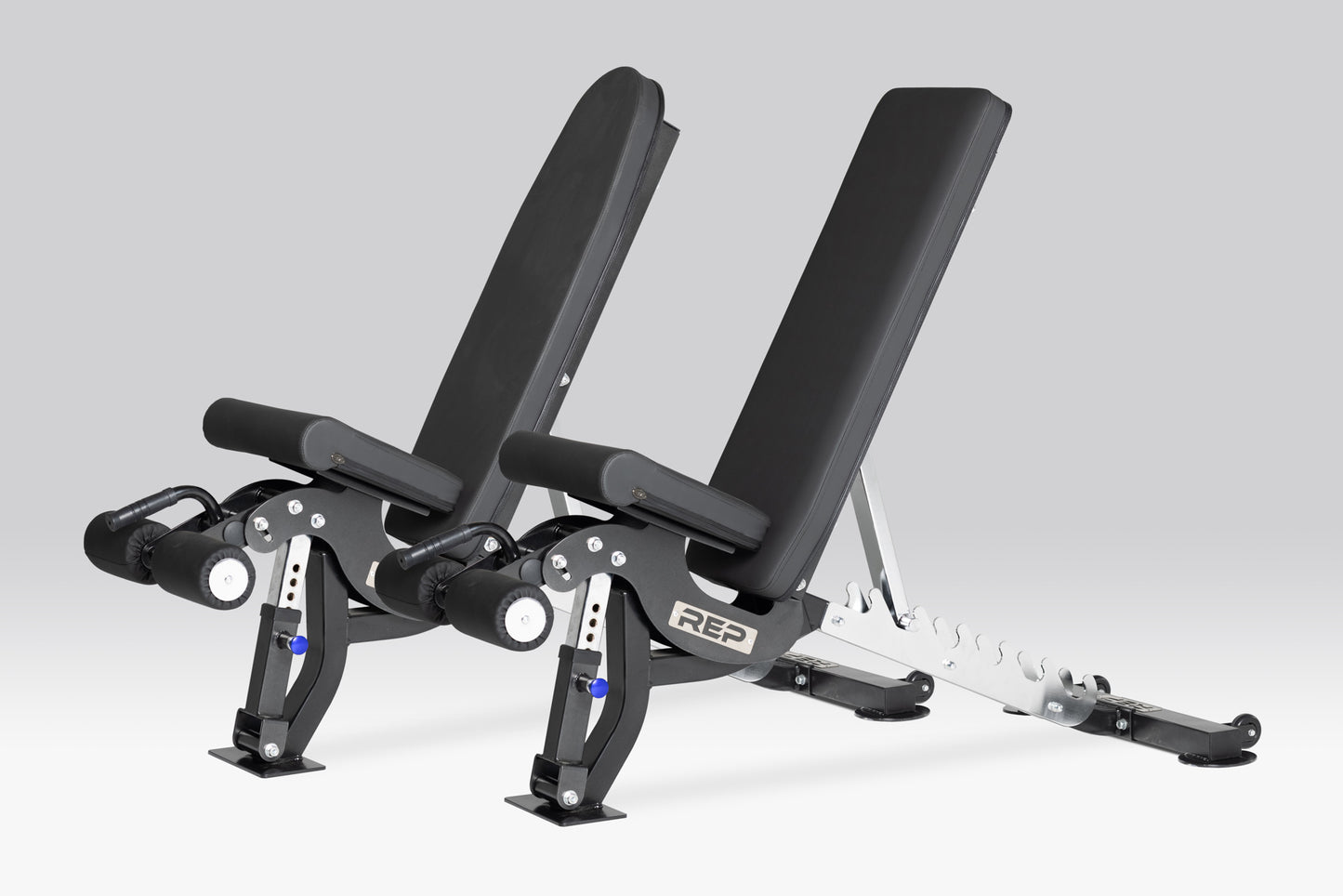 AB-3000 Wide and Standard Back Pads on bench