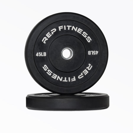 Black Bumper Plates (LB) - 