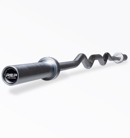 Hard Chrome Rackable Curl Bar