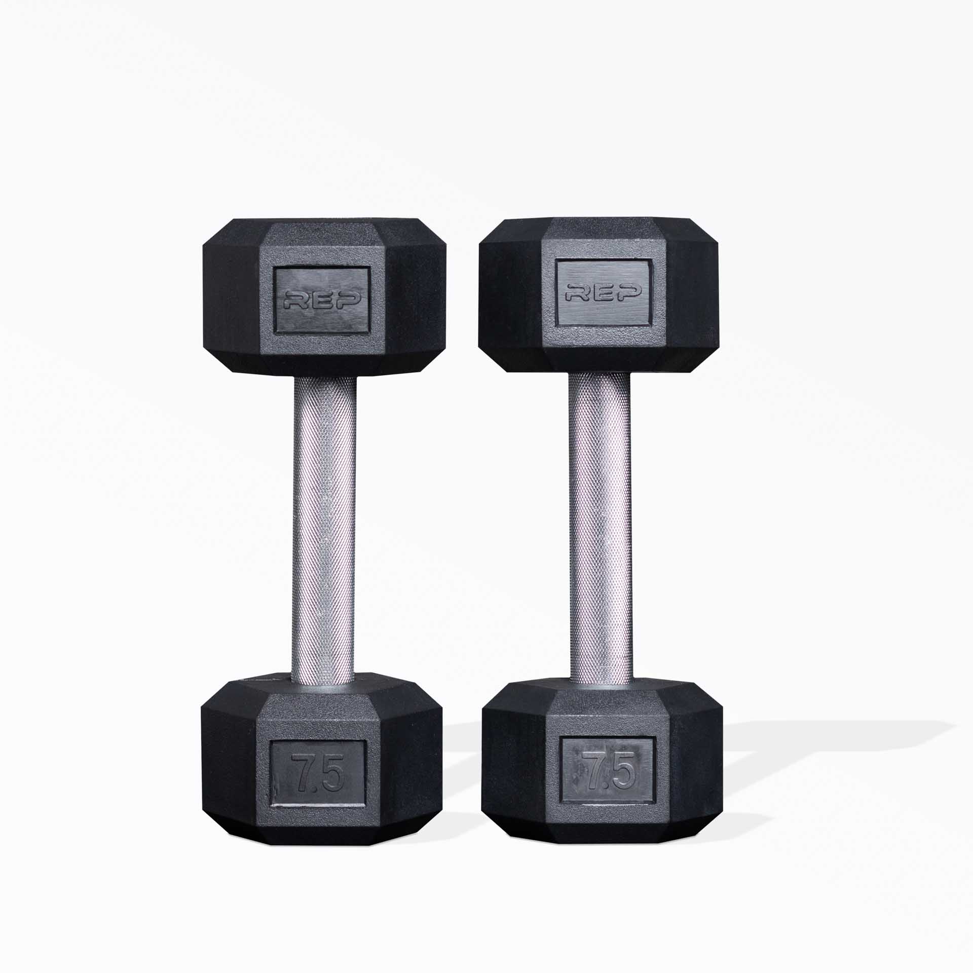 7.5lb Hex Dumbbell Pair