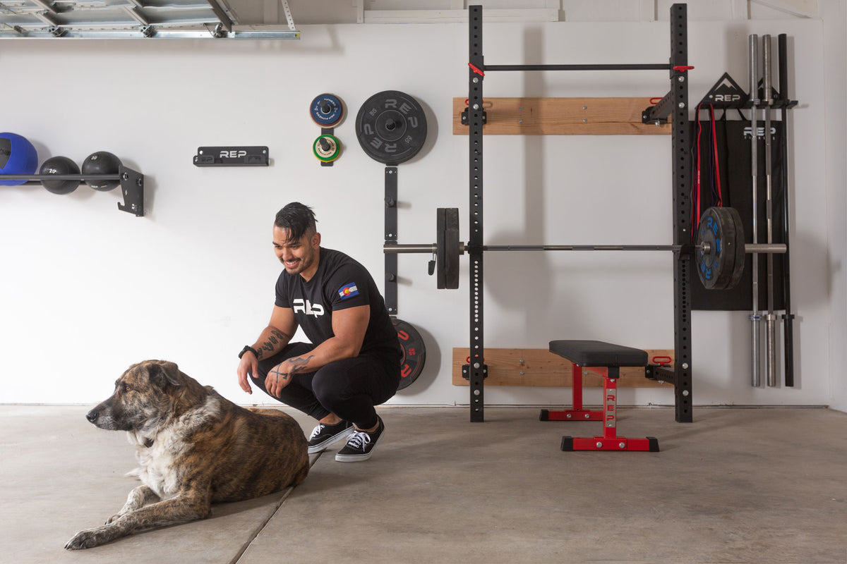 Wall Mounted Plate Storage | REP Fitness