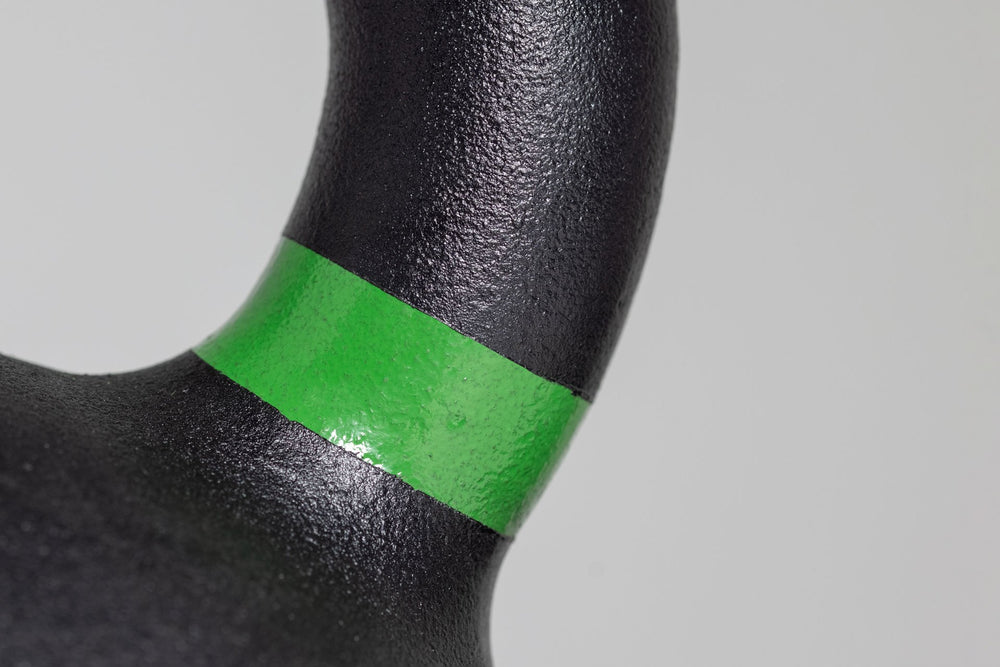 color band marking on kettlebell handle