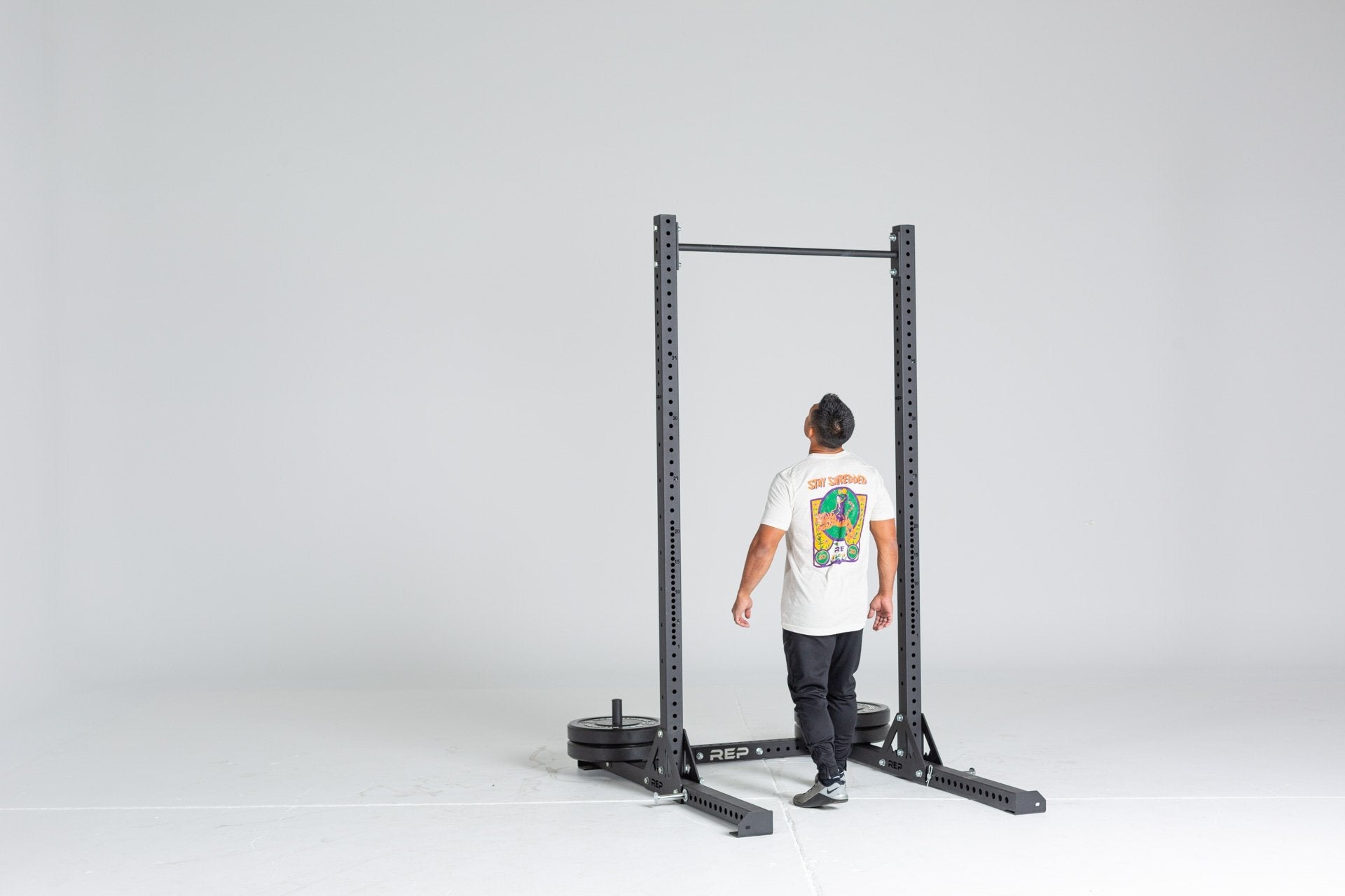 Builder Rig Squat Rack SR-4000 Squat Rack Builder | REP Fitness | Home Gym Equipment