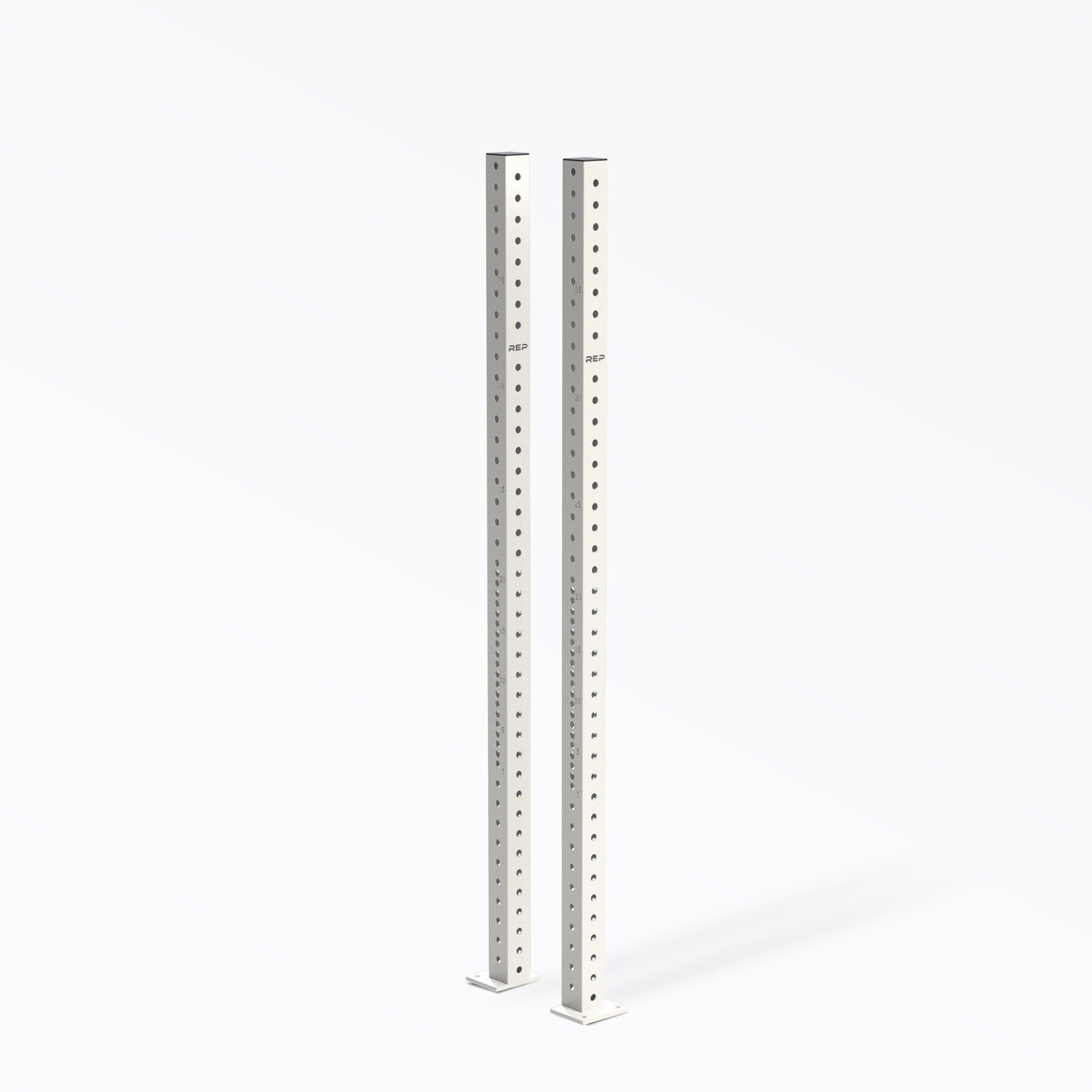 PR-4000 Rack Uprights White 80