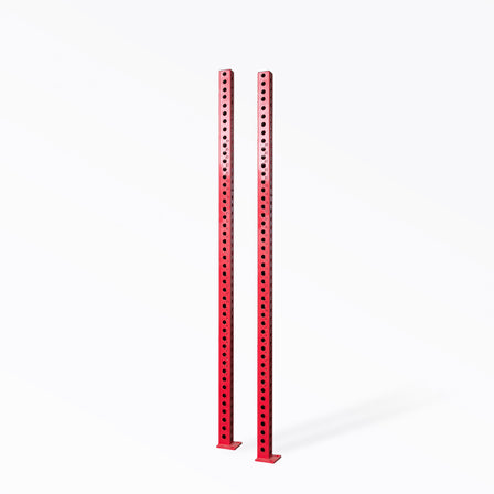 PR-5000 Power Rack Uprights Red 80" Pair