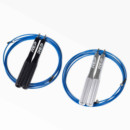 Competition Speed Rope with Black Handles