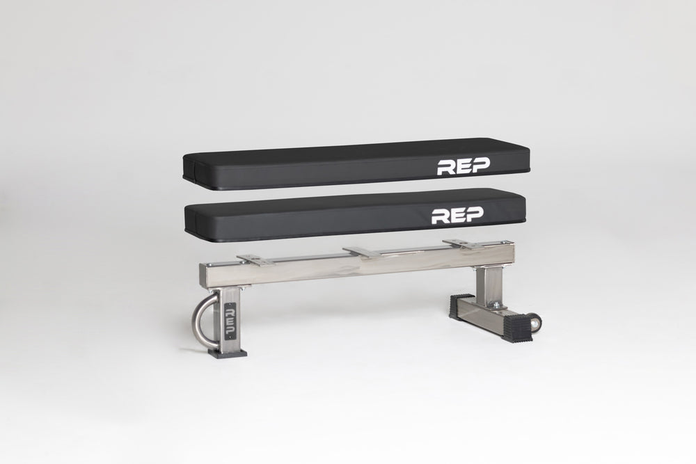 FB-5000 Wide and Standard Back Pads above bench